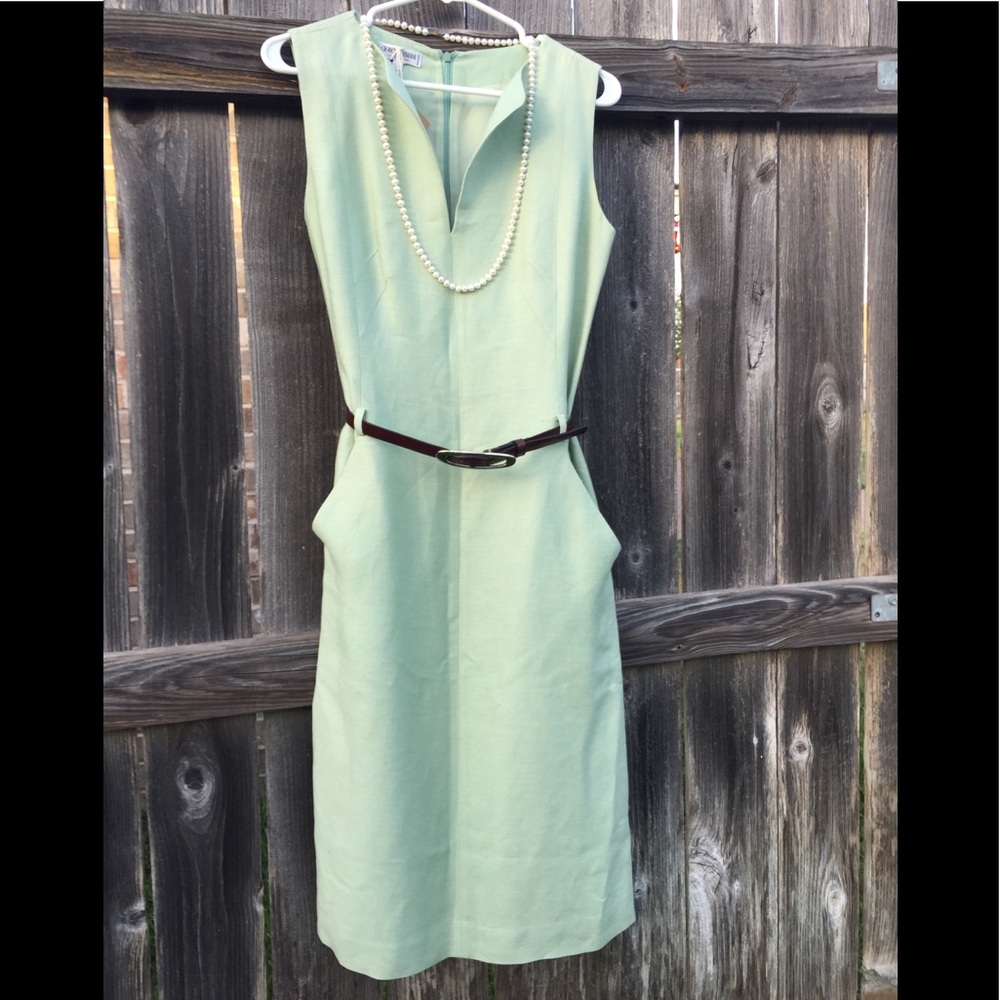 Giorgio Armani Le Collezioni Sheath Vintage Sz 6